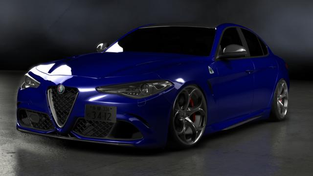 Alfa Romeo Giulia Quadrifoglio RFTUNED для Assetto Corsa