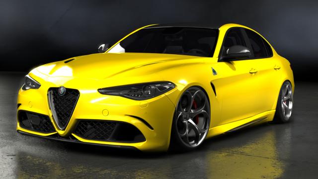 Alfa Romeo Giulia Quadrifoglio RFTUNED для Assetto Corsa