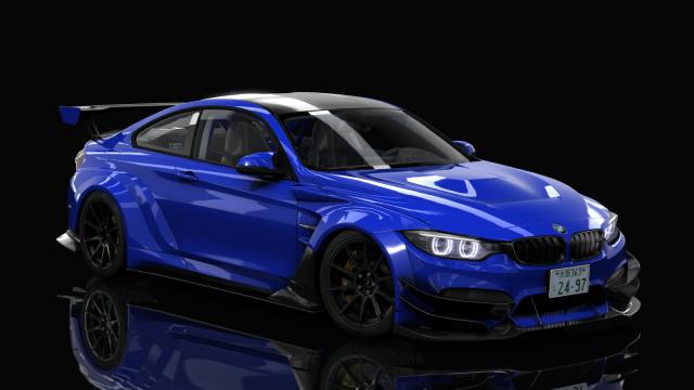 BMW M4 CRASH.SP Varis Widebody for Assetto Corsa