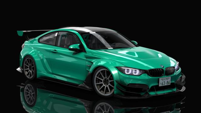 BMW M4 CRASH.SP Varis Widebody for Assetto Corsa