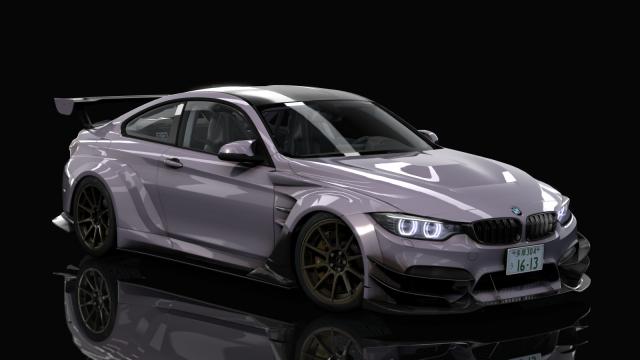 BMW M4 CRASH.SP Varis Widebody for Assetto Corsa