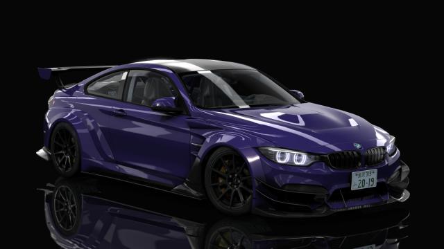 BMW M4 CRASH.SP Varis Widebody for Assetto Corsa