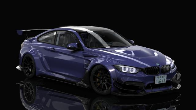 BMW M4 CRASH.SP Varis Widebody for Assetto Corsa