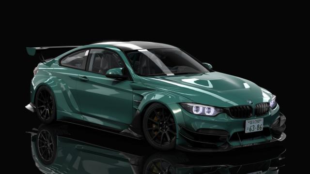 BMW M4 CRASH.SP Varis Widebody for Assetto Corsa