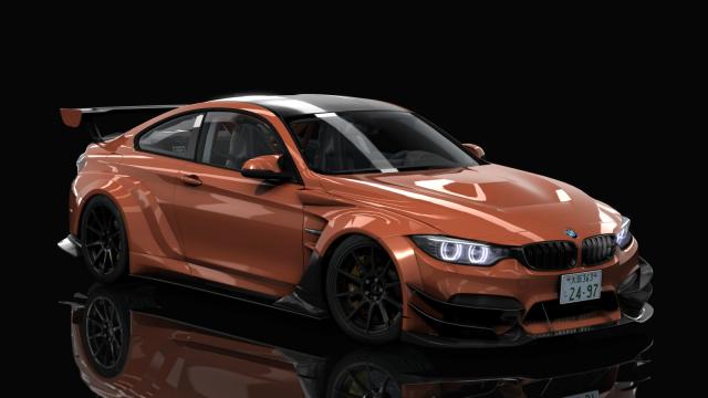 BMW M4 CRASH.SP Varis Widebody for Assetto Corsa