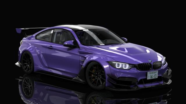 BMW M4 CRASH.SP Varis Widebody for Assetto Corsa