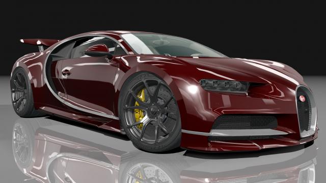 Bugatti Chiron Black Edition for Assetto Corsa