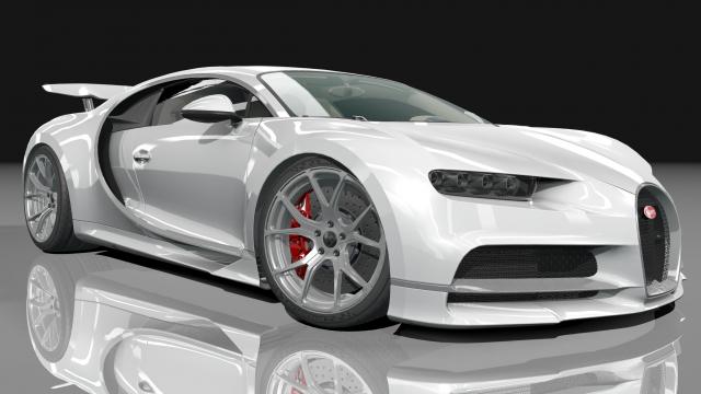 Bugatti Chiron Black Edition for Assetto Corsa