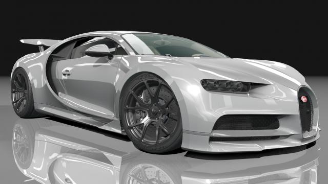 Bugatti Chiron Black Edition for Assetto Corsa