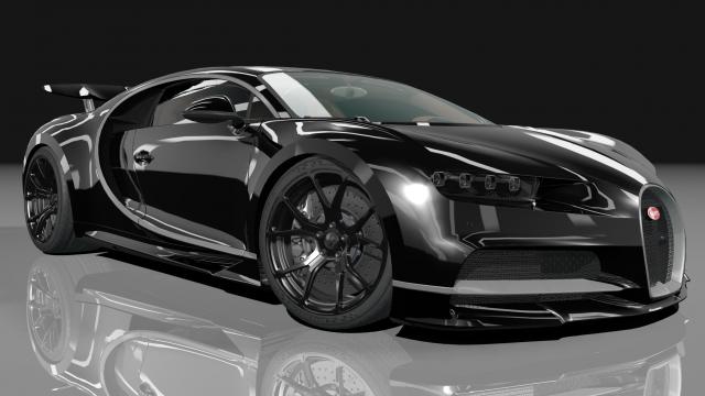 Bugatti Chiron Black Edition for Assetto Corsa
