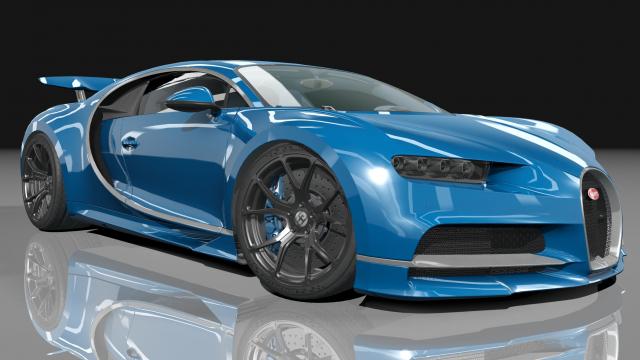 Bugatti Chiron Black Edition for Assetto Corsa