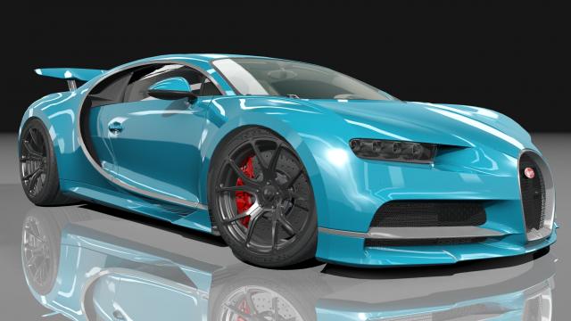 Bugatti Chiron Black Edition for Assetto Corsa