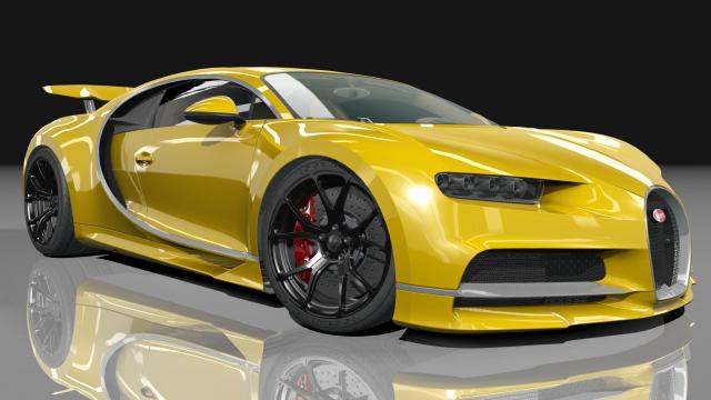 Bugatti Chiron Black Edition for Assetto Corsa