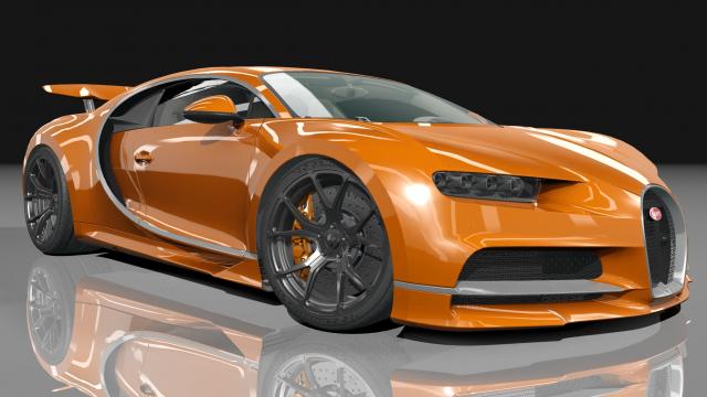 Bugatti Chiron Black Edition for Assetto Corsa