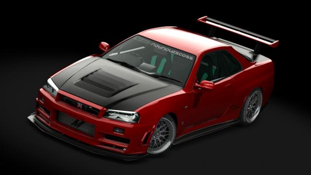 Nissan Skyline GT-R R34 AEGIS для Assetto Corsa