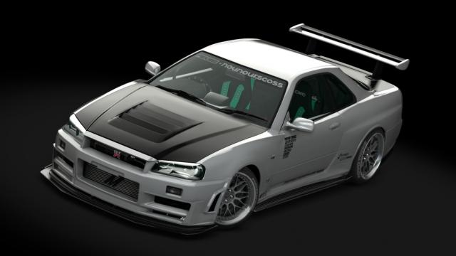 Nissan Skyline GT-R R34 AEGIS для Assetto Corsa