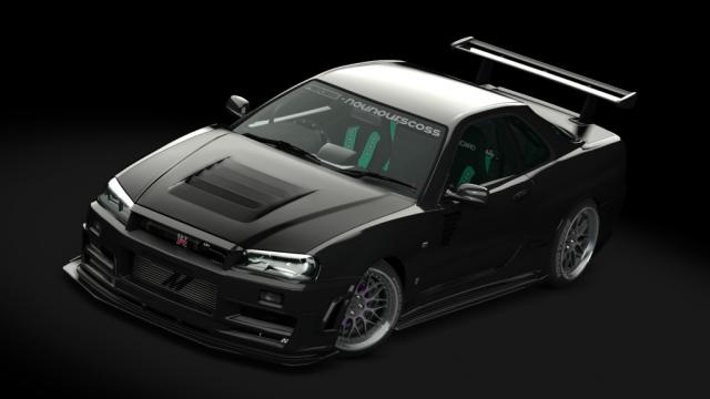 Nissan Skyline GT-R R34 AEGIS для Assetto Corsa