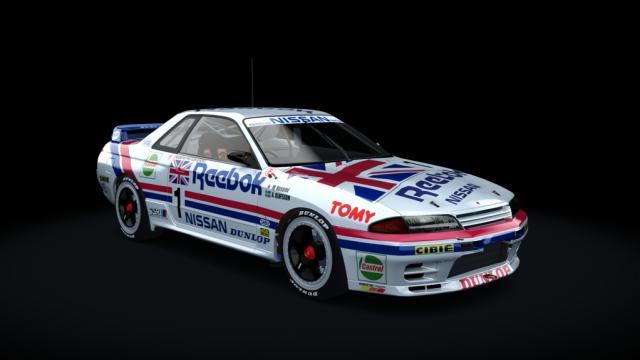 Nissan Skyline GT-R R32 JTCC for Assetto Corsa