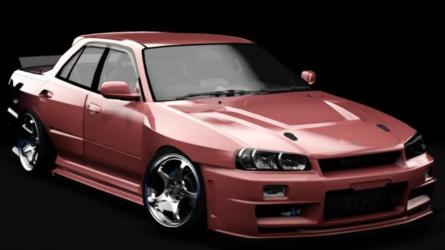 Nissan Skyline HR34 Uras Type-RZ Starter’s Den для Assetto Corsa