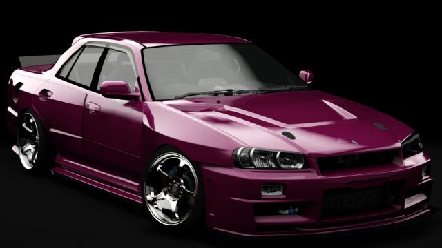 Nissan Skyline HR34 Uras Type-RZ Starter’s Den для Assetto Corsa