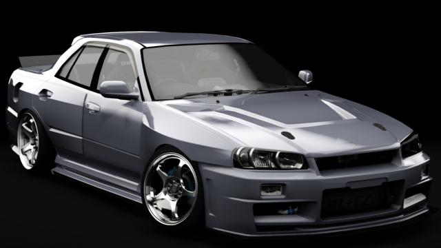 Nissan Skyline HR34 Uras Type-RZ Starter’s Den для Assetto Corsa