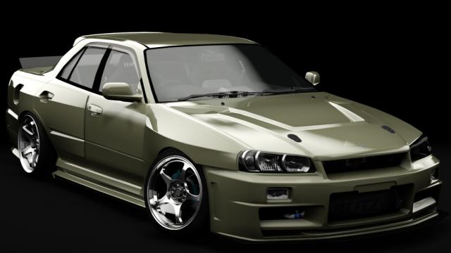 Nissan Skyline HR34 Uras Type-RZ Starter’s Den для Assetto Corsa