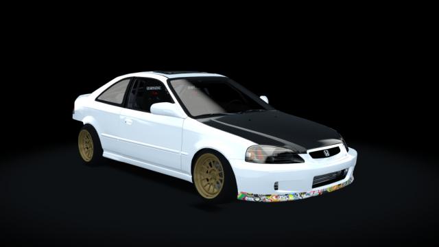 Coastline Honda Civic Si EM1 для Assetto Corsa