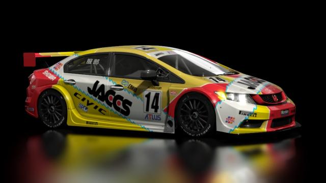 Honda Civic Copa Petrobras Marcas для Assetto Corsa