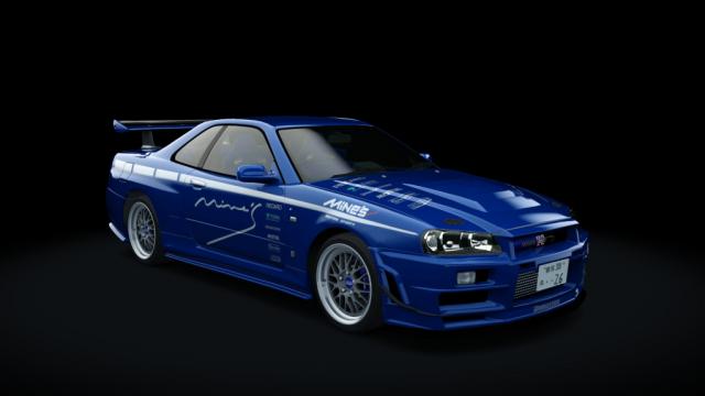 Nissan Skyline GT-R R34 Nismo Omori Factory S1 LG7 for Assetto Corsa