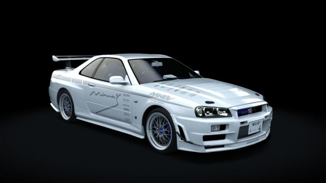 Nissan Skyline GT-R R34 Nismo Omori Factory S1 LG7 for Assetto Corsa