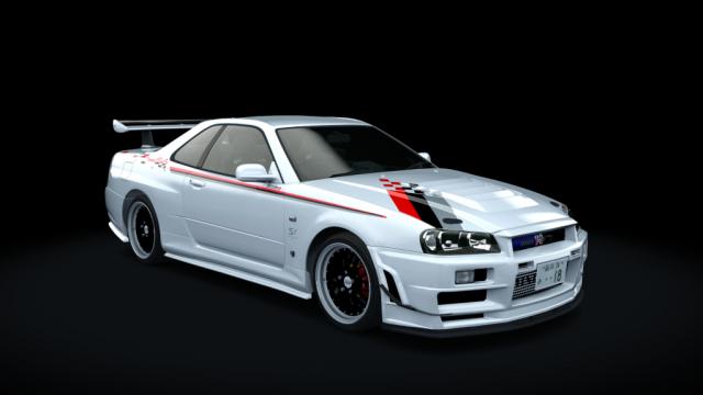 Nissan Skyline GT-R R34 Nismo Omori Factory S1 LG7 for Assetto Corsa