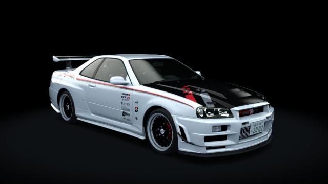 Nissan Skyline GT-R R34 Nismo Omori Factory S1 LG7 for Assetto Corsa