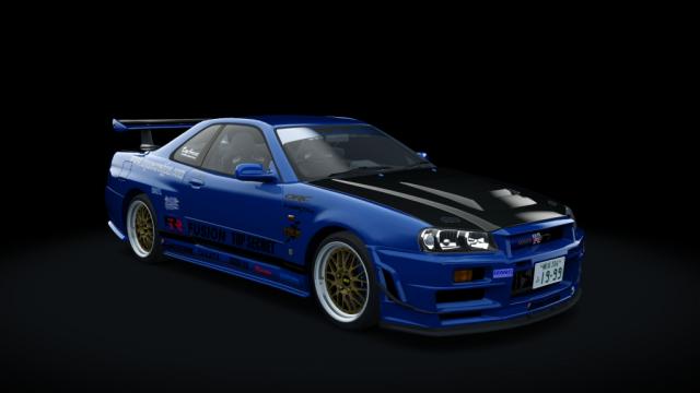 Nissan Skyline GT-R R34 Nismo Omori Factory S1 LG7 for Assetto Corsa