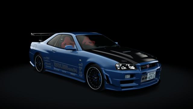 Nissan Skyline GT-R R34 Nismo Omori Factory S1 LG7 for Assetto Corsa