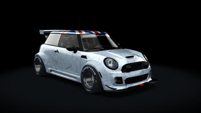 Mini Custom Race Works for Assetto Corsa