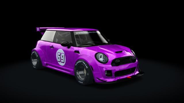 Mini Custom Race Works for Assetto Corsa
