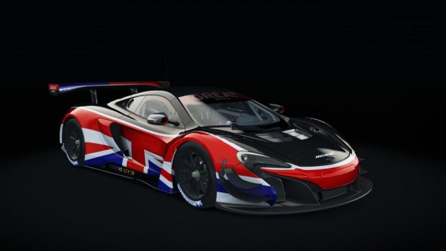McLaren 650S GT3 Nov’Angel для Assetto Corsa