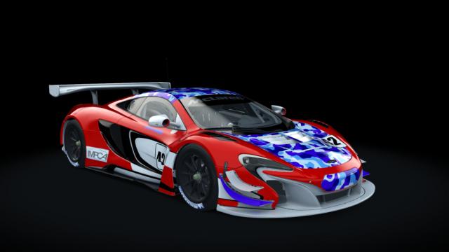 McLaren 650S GT3 Nov’Angel для Assetto Corsa