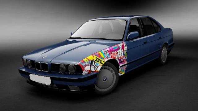 BMW 525i E34 Necro for Assetto Corsa