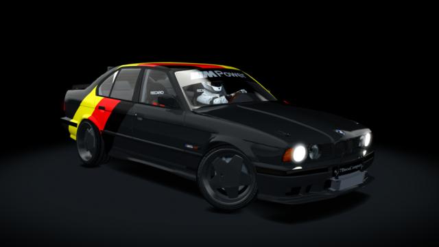 BMW E34 Sedan for Assetto Corsa