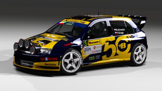 Skoda Fabia RS WRC для Assetto Corsa