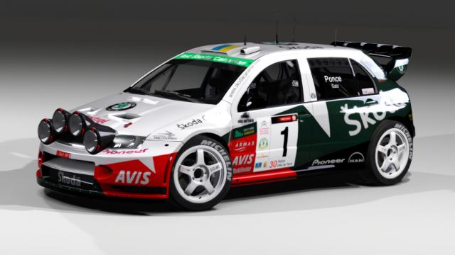Skoda Fabia RS WRC для Assetto Corsa