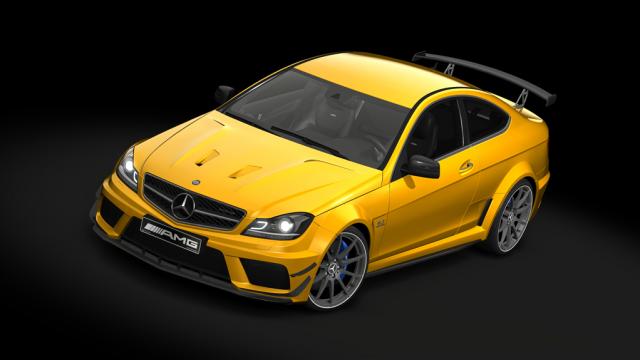 Mercedes C63 AMG Black Series | Redd Tuned для Assetto Corsa