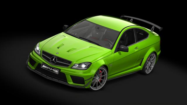 Mercedes C63 AMG Black Series | Redd Tuned для Assetto Corsa