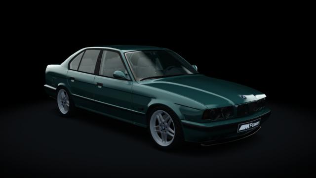 BMW M5 (E34 Facelift) Black - Alpha N для Assetto Corsa