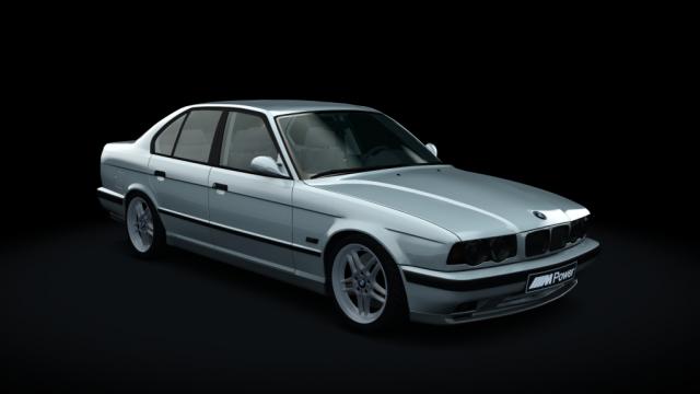 BMW M5 (E34 Facelift) Black - Alpha N для Assetto Corsa