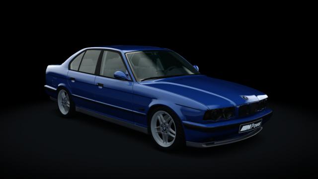 BMW M5 (E34 Facelift) Black - Alpha N для Assetto Corsa