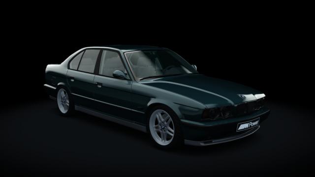 BMW M5 (E34 Facelift) Black - Alpha N для Assetto Corsa