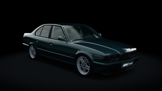 BMW M5 (E34 Facelift) Black - Alpha N для Assetto Corsa