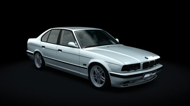 BMW M5 (E34 Facelift) Black - Alpha N для Assetto Corsa
